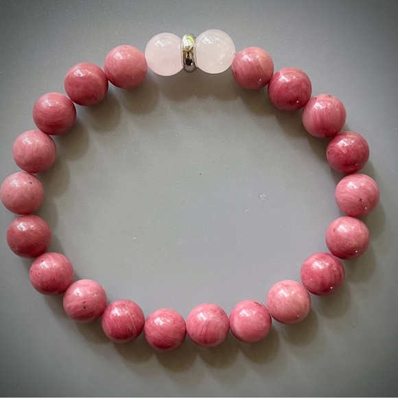 Love and Self Love Handcrafted Healing Bead Bracelet - Picture 4 of 6